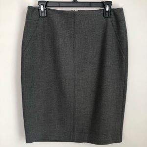 NWT Loft | Charcoal Grey Pencil Skirt | Sz 8